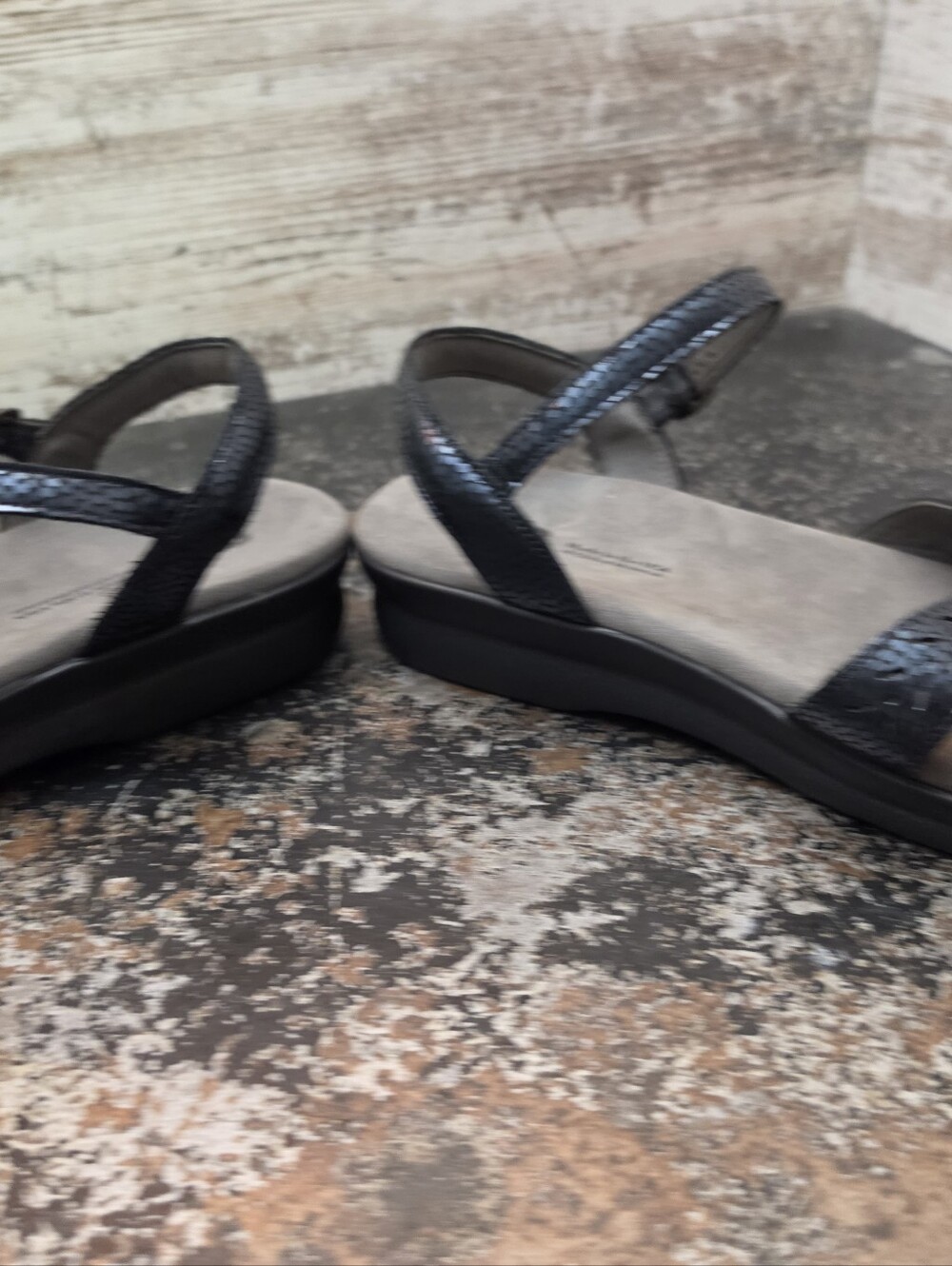 Womens SAS Sandals Shoes Sz 10 W Wide Used Made in USA Comfort Casual - Picture 5 of 11